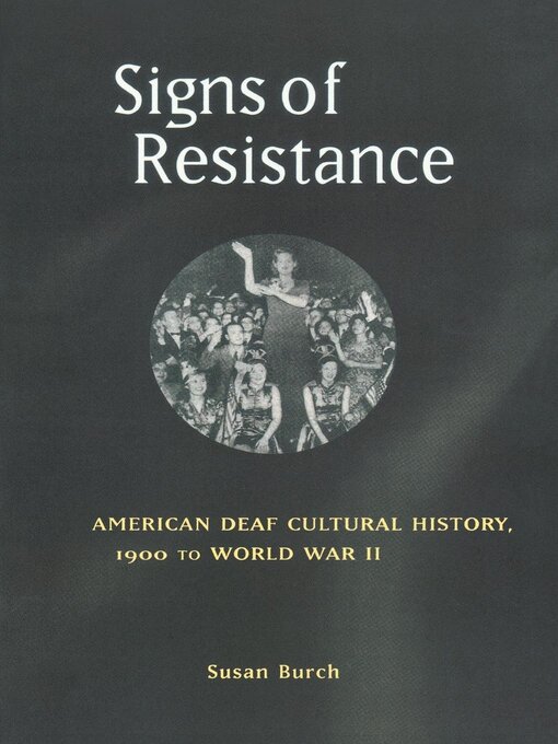 Title details for Signs of Resistance by Susan Burch - Wait list